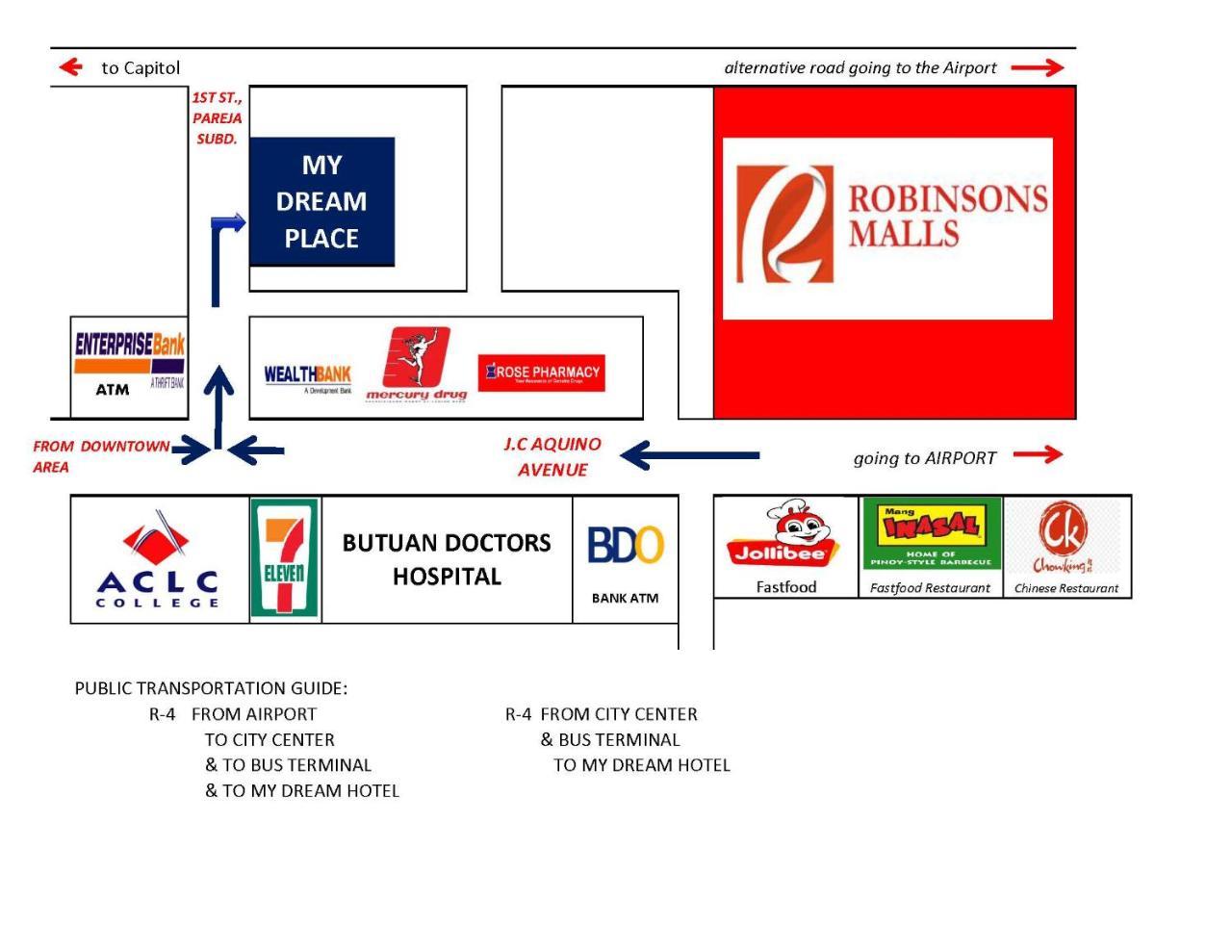 My Dream Place Hotel - Near Robinsons Mall 부투안 외부 사진